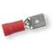 Isolierter Verbinder 6,3x0,8 mm rot